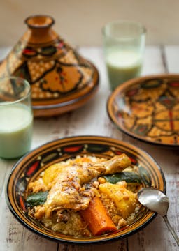 Algerian Chicken with Couscous